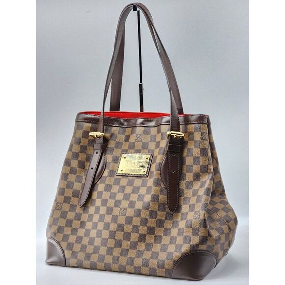 Louis Vuitton Hampstead GM Damier Ebene Shoulder Bag | Mint Condition - Picture 2 of 10